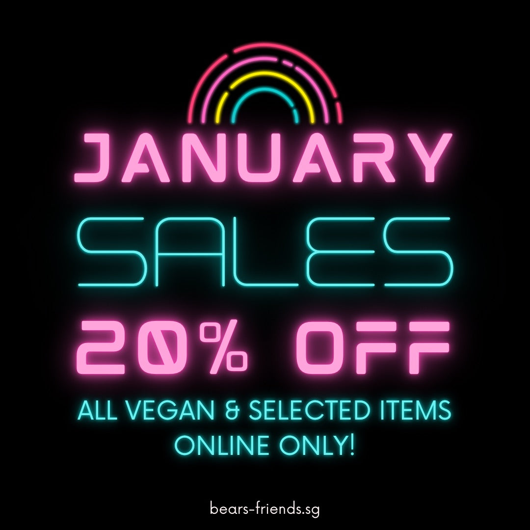 Jan 2022 Big Sales 20% OFF for all Vegan/Veg Gummies plus 10 more selected items