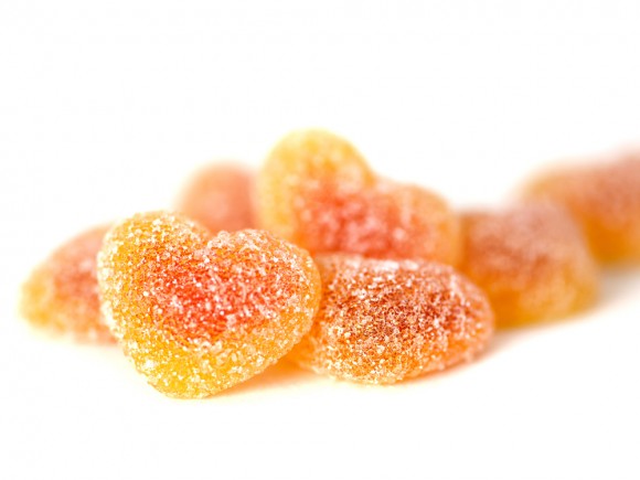 Sour Peach Hearts